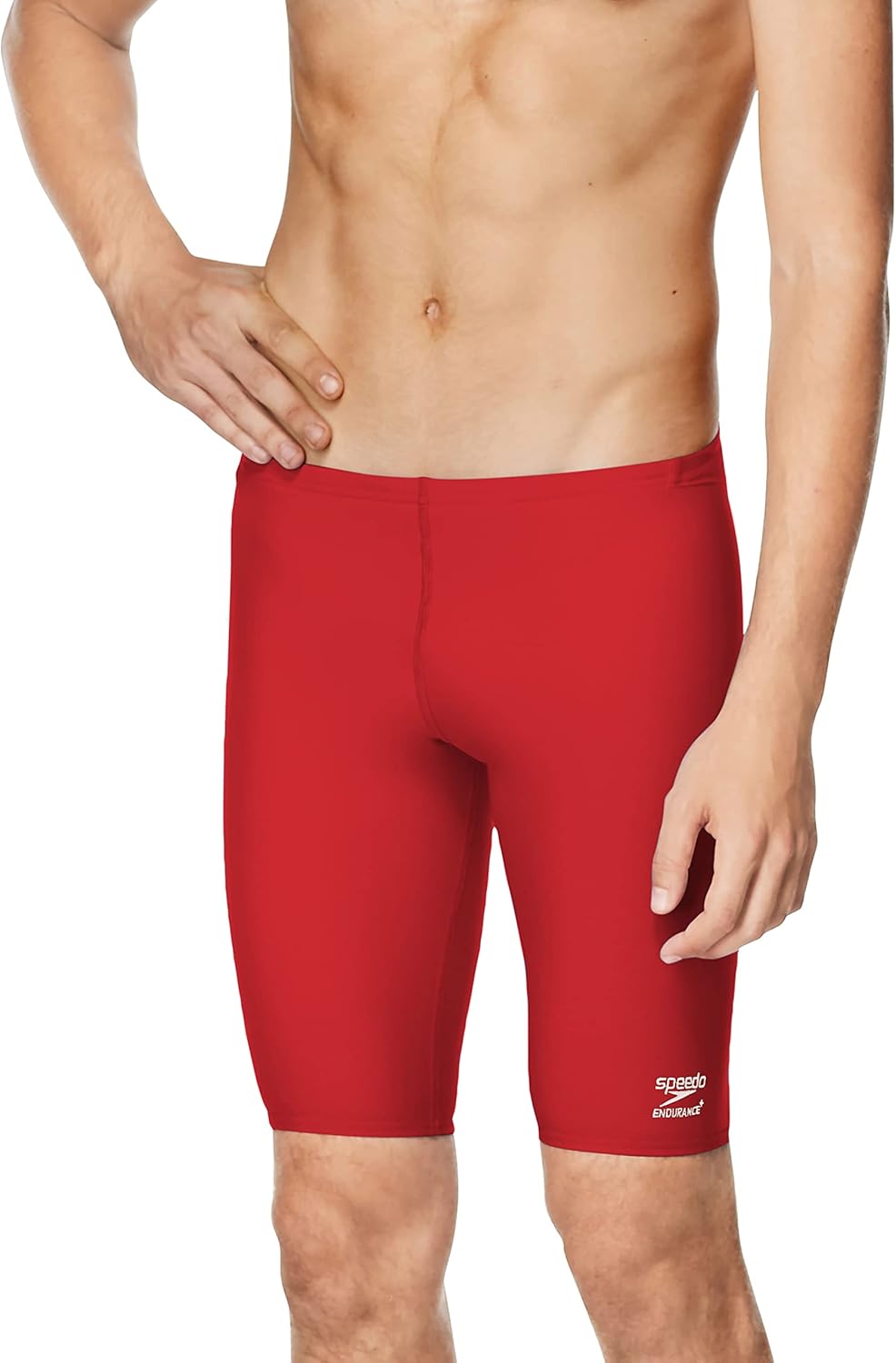Speedo Men's Swimsuit Jammer Endurance+ Solid USA for Comfort
