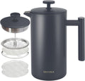 Secura French Press Coffee Maker 34oz - Insulated 304 Stainless Steel