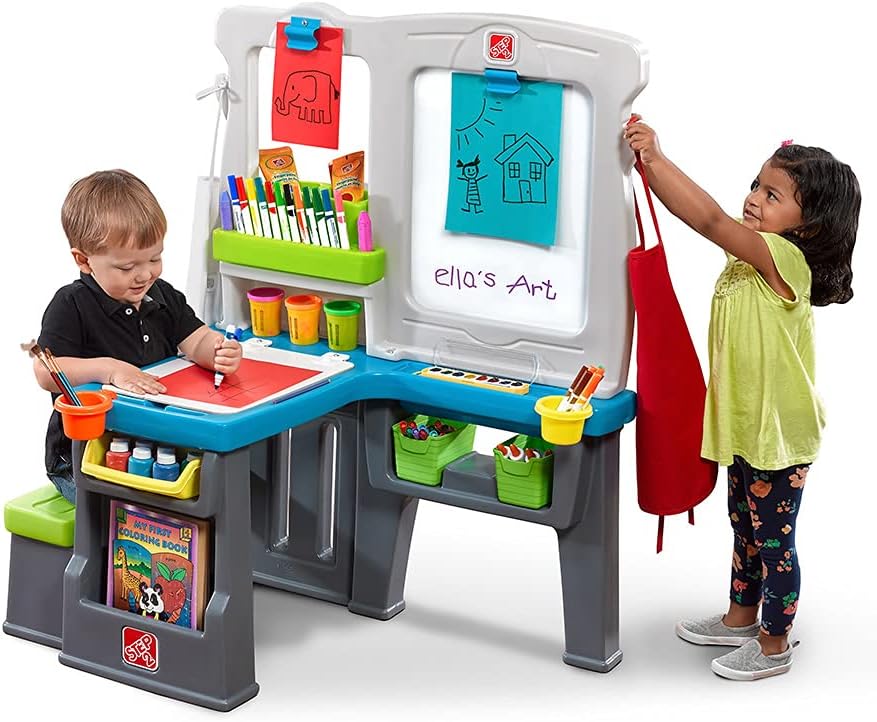 Step2 Great Creations Art Center for Kids - Durable Activity Table