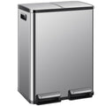 Elevon Kitchen Trash Can with Lid, 16 Gallon Capacity - Quiet