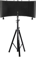 Rockville Recording Studio Bundle - Mic Shield & Heavy Duty Stand