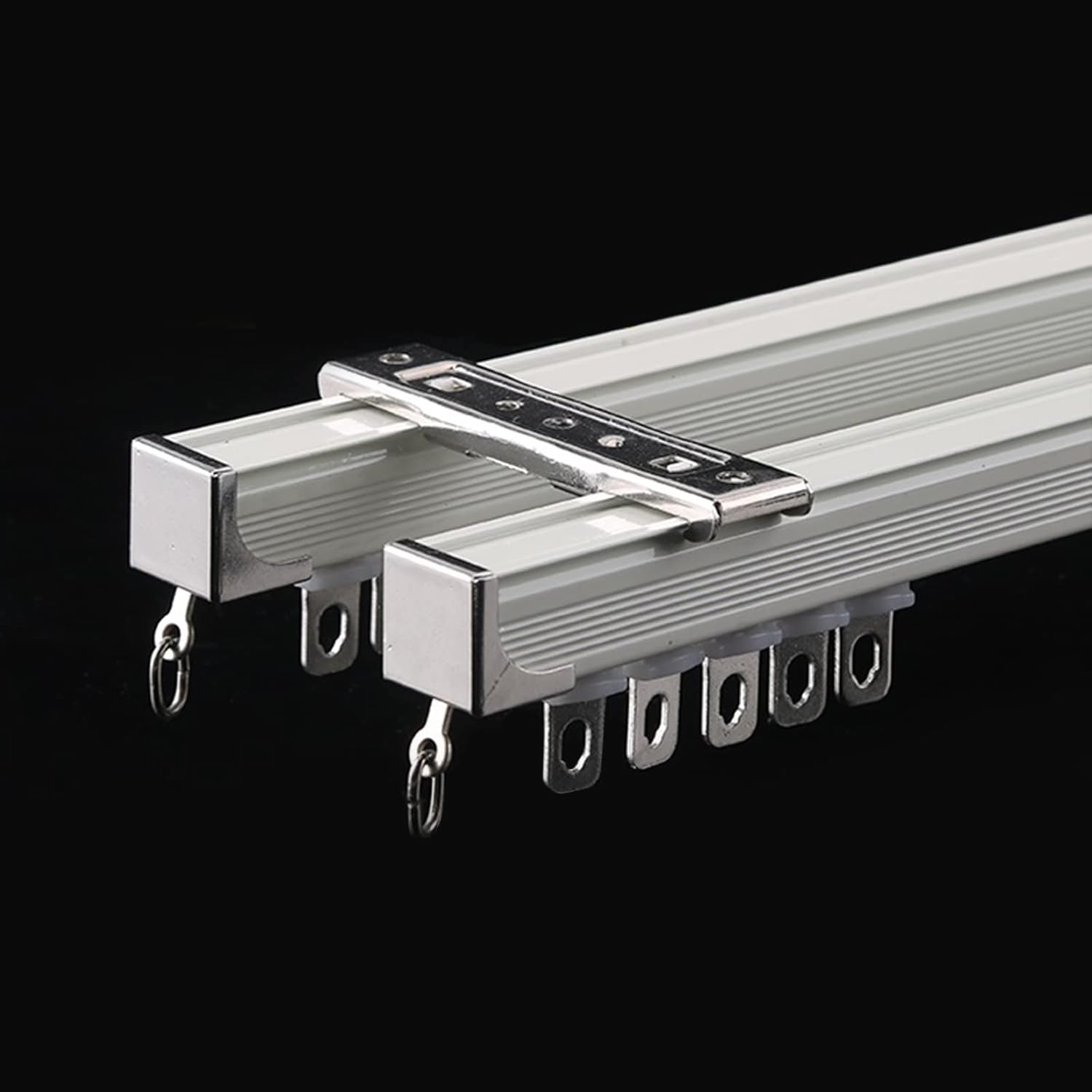 Ceiling Mounted Curtain Track Set - Easy Installation!