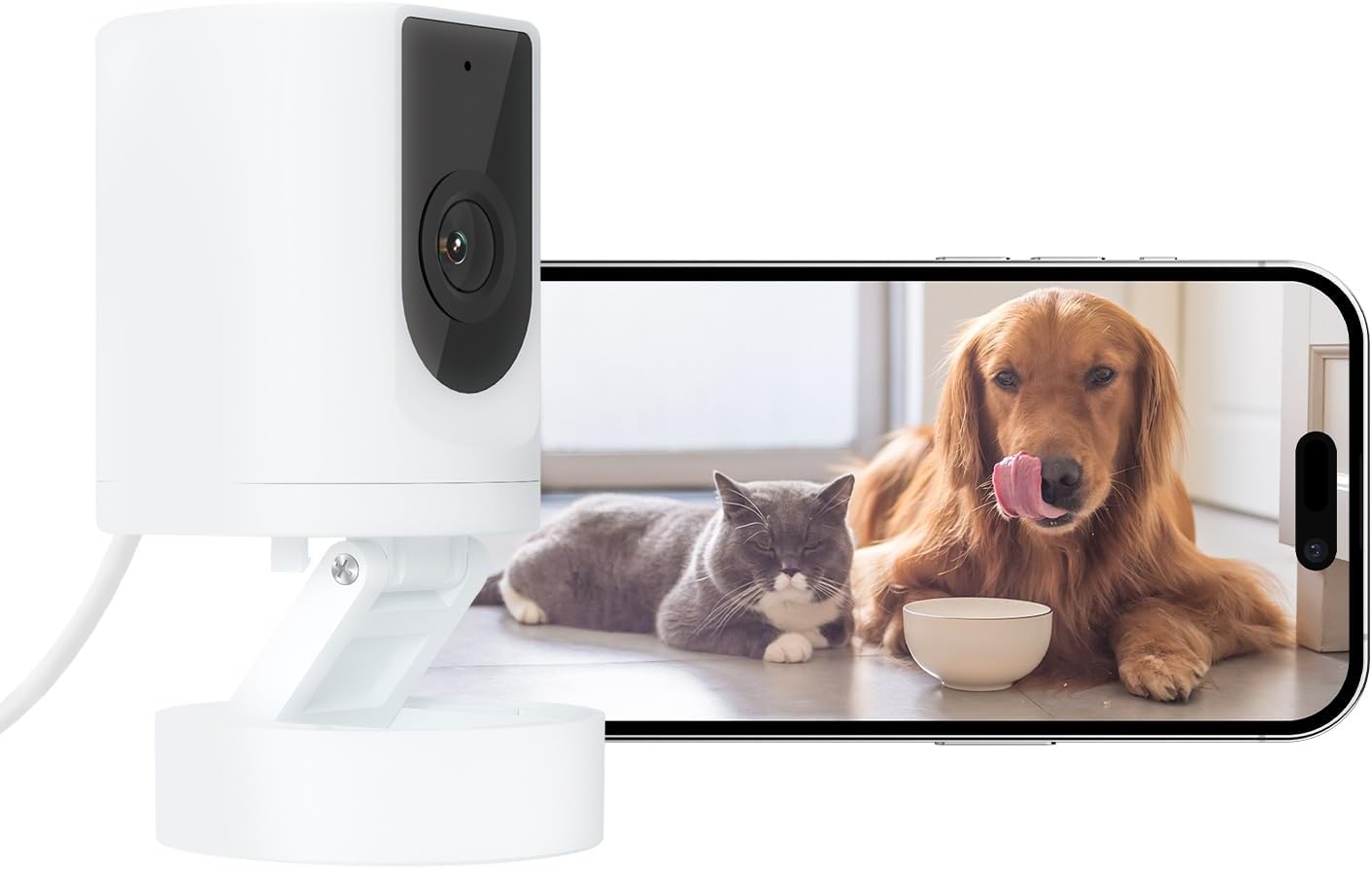 BoyKeep Smart HD Security Cam: Night Vision & 2-Way Audio