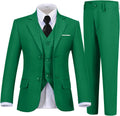 Boys 5 Piece Slim Fit Formal Suit Set - Ring Bearer Outfit