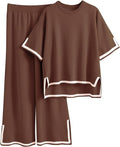 Imily Bela Womens Plus Size Lounge Set - Cozy Travel Two Piece Women's