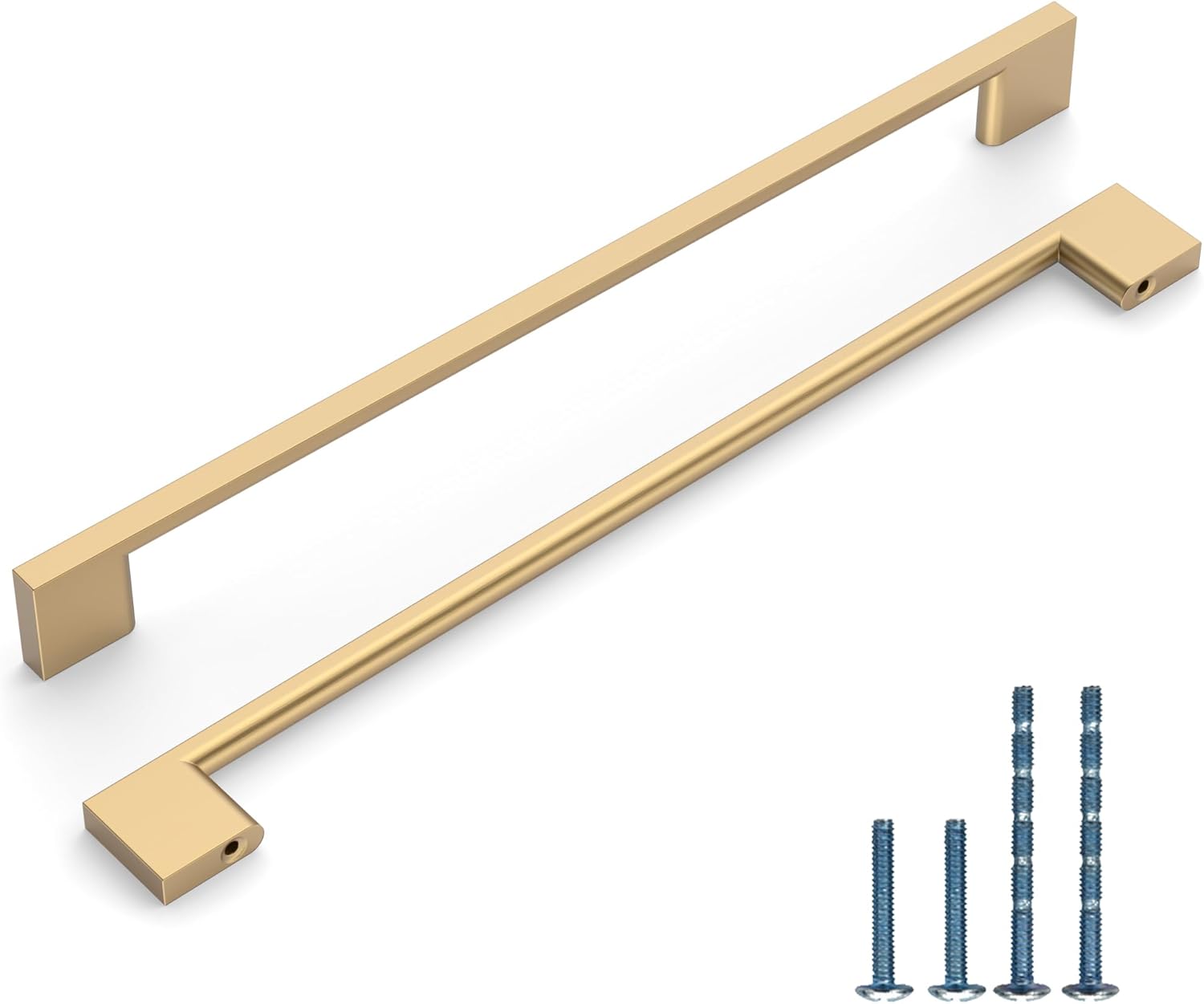 10 Pack 10 Inch Kitchen Cabinet Handles in Champagne Bronze Finish
