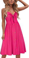 VOTEPRETTY Women's Breezy Summer Dresses for Coastal Escapes