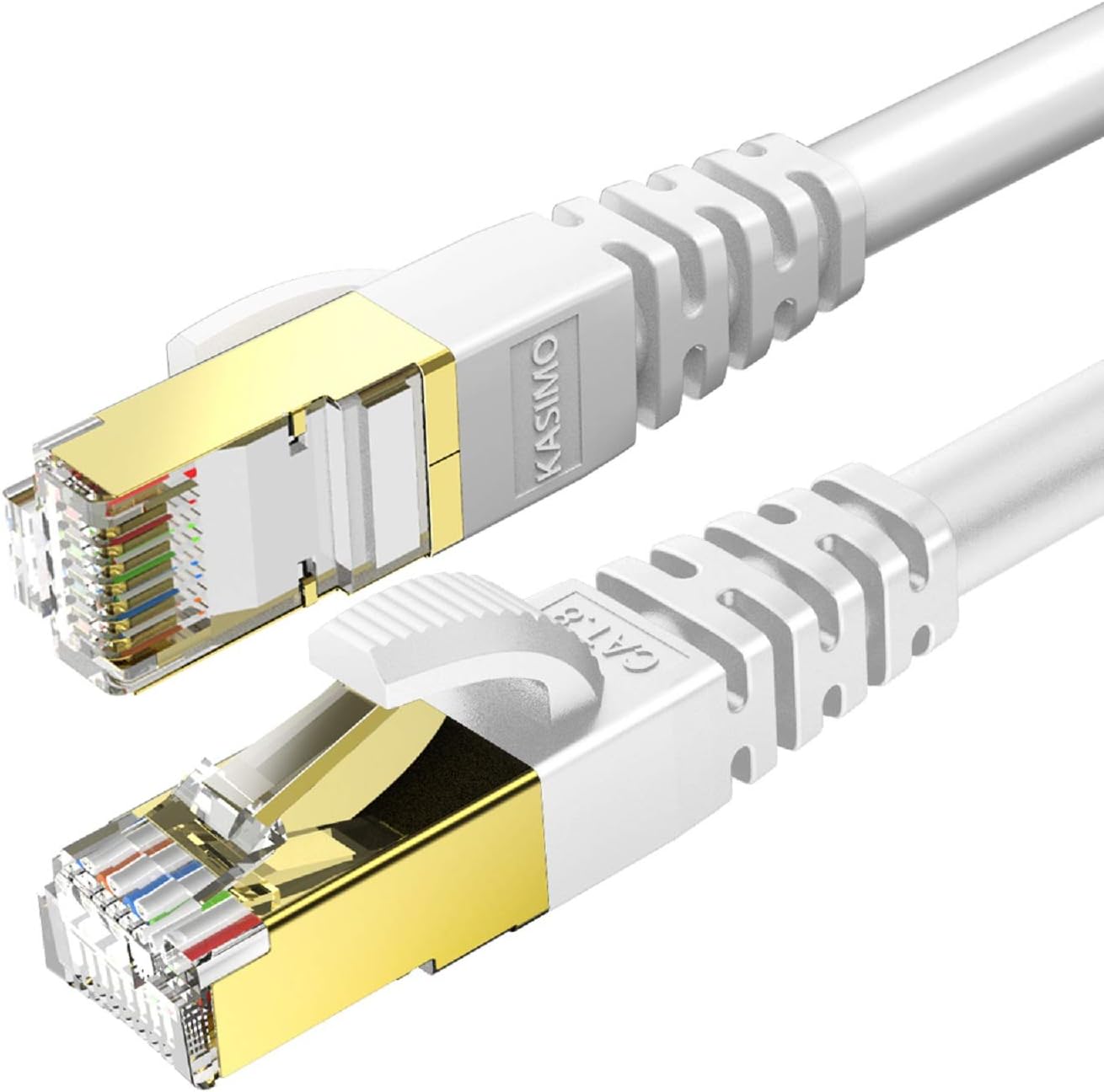 Ultra-Fast 40Gbps Cat8 Ethernet Cable for Gaming