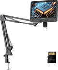 4K 30FPS HDMI 10.1in Digital Microscope with Flexible Arm - Ideal