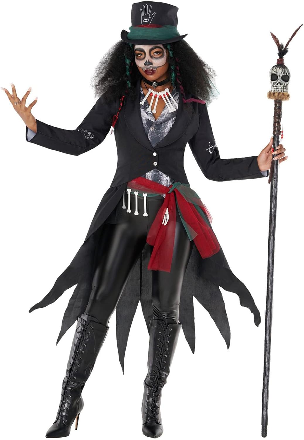 Morph Voodoo Costume For Women: Scary Priestess Outfit