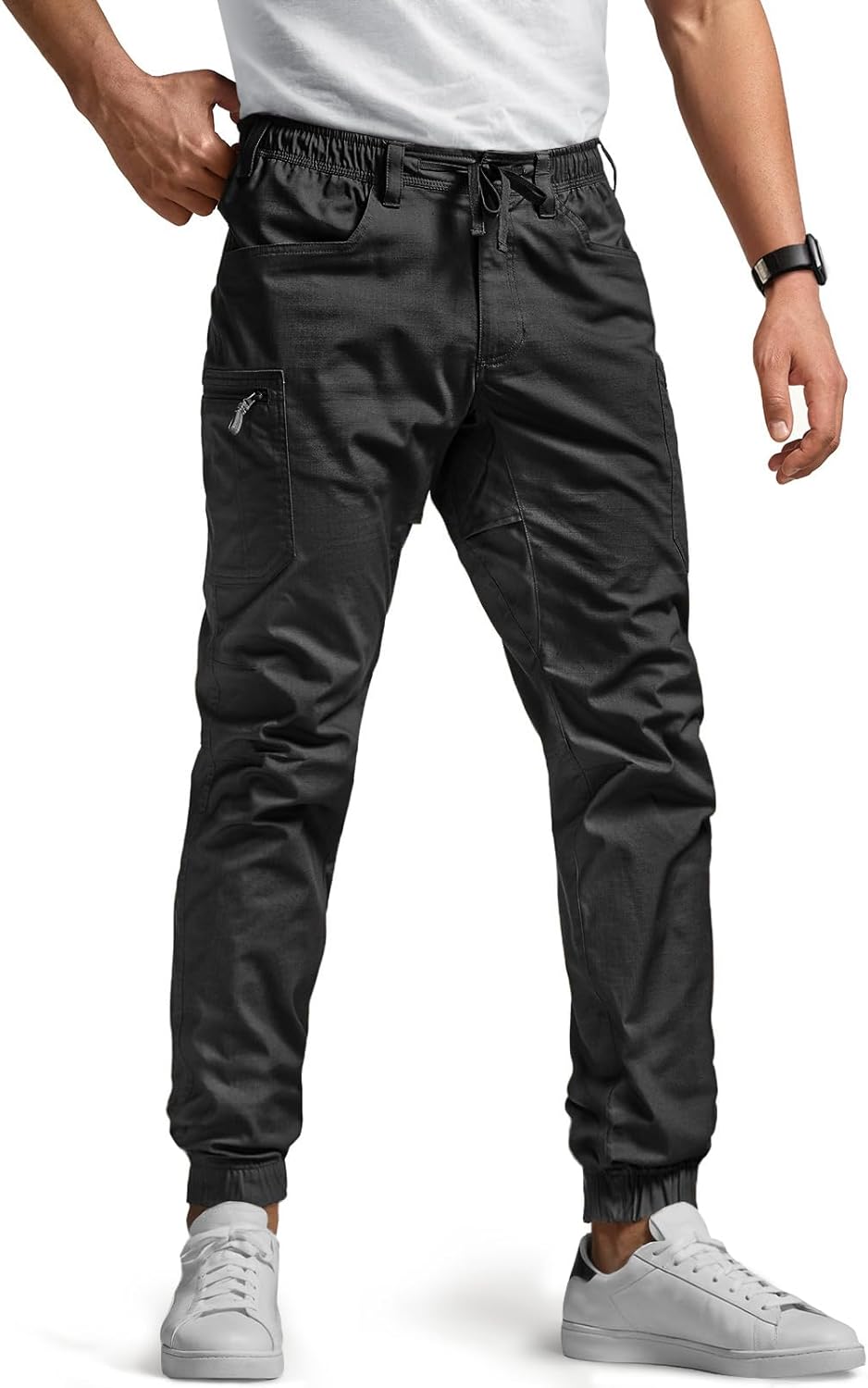 CQR Men's Flex Lightweight Joggers for Ultimate Comfort