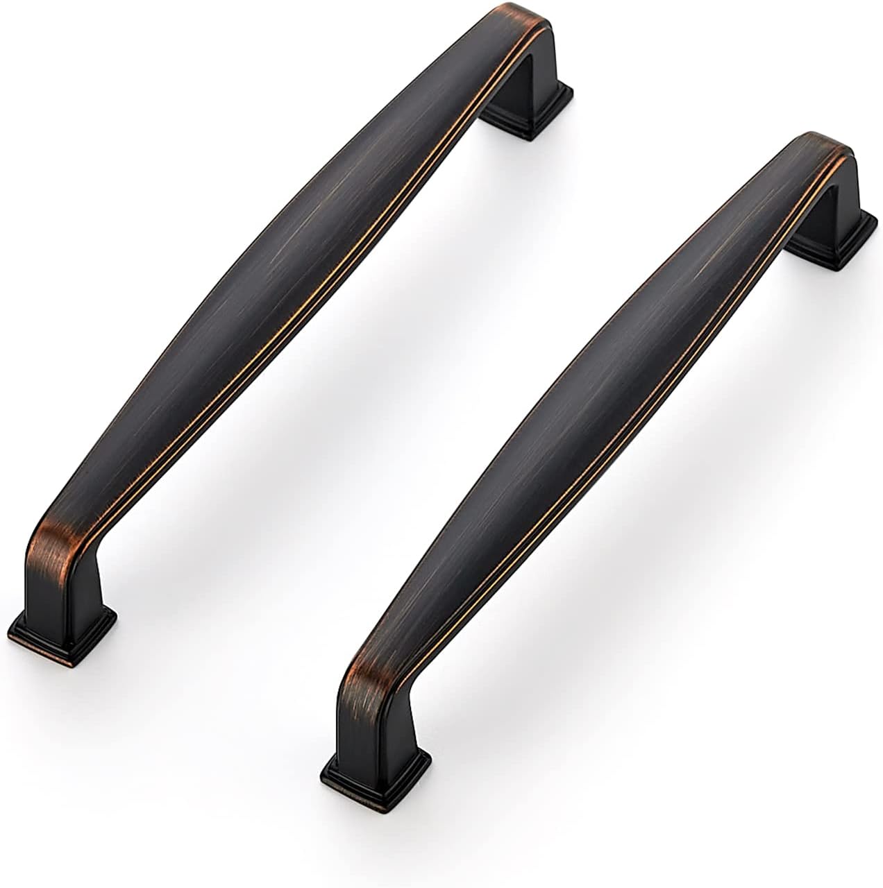 Ravinte 25 Pack Solid 5 Inch Kitchen Cabinet Handles in Bronze