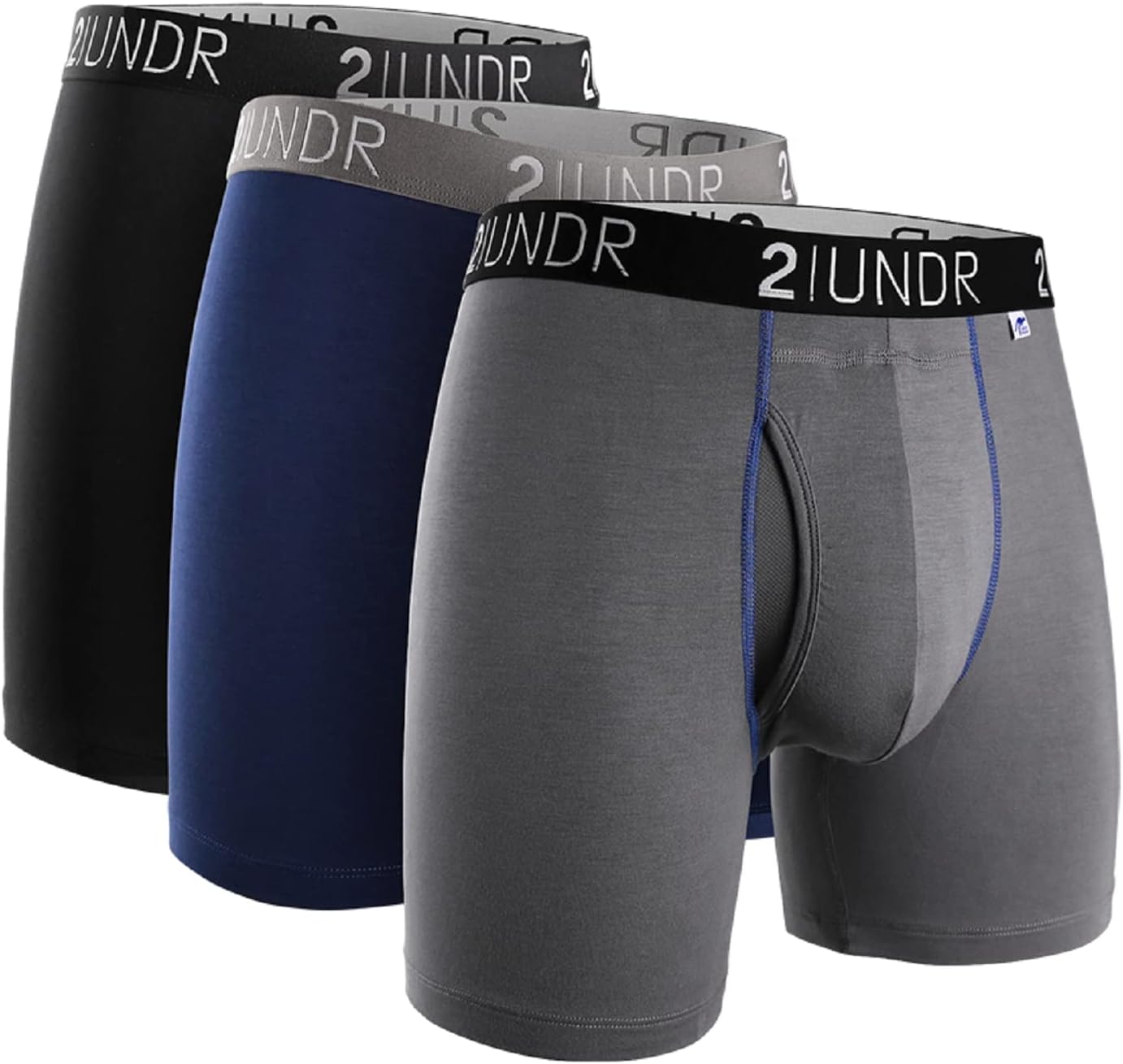 2UNDR Swing Shift Boxer Brief 3 Pack for Ultimate Comfort