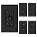 Outdoor GFCI Outlet 15 Amp Self-Test GFI Receptacle - Fast Protection