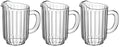 60-Ounce Plastic Pitcher 3-Pack - Heavy Duty Clear Pitchers