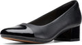 Clarks Marilyn Sara Pump - Comfortable Leather Captoe Pump