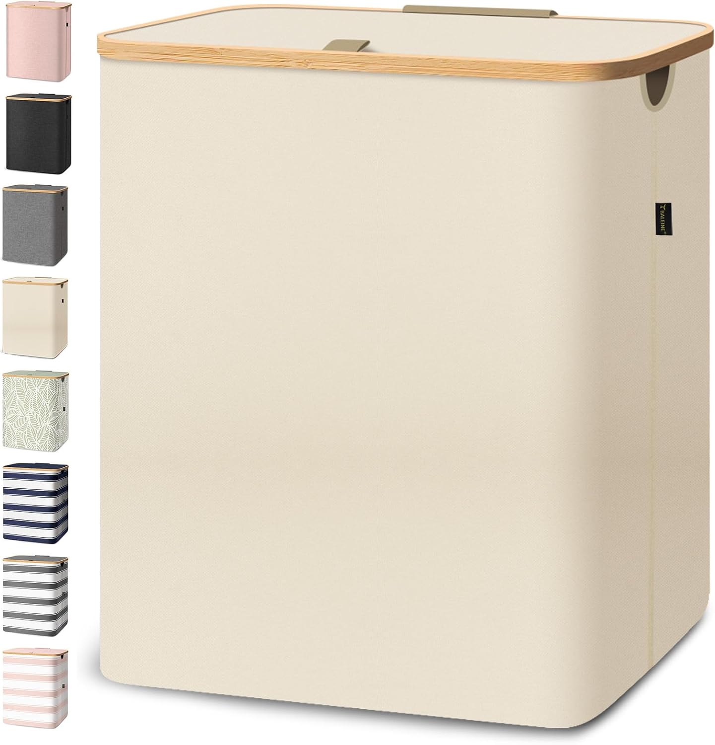 BALEINE Laundry Hamper with Lid for Stylish Home Organization