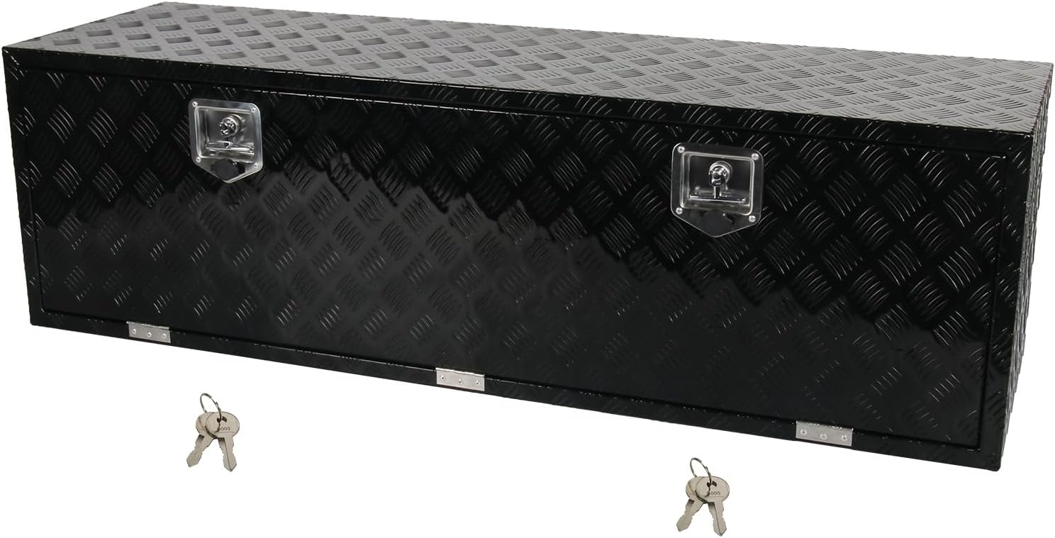 60 Inch Heavy Duty Aluminum Tool Box for Trucks and Trailers