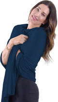 Travel Shawl Wrap for Women 68x35in - Lightweight Pashmina Travel