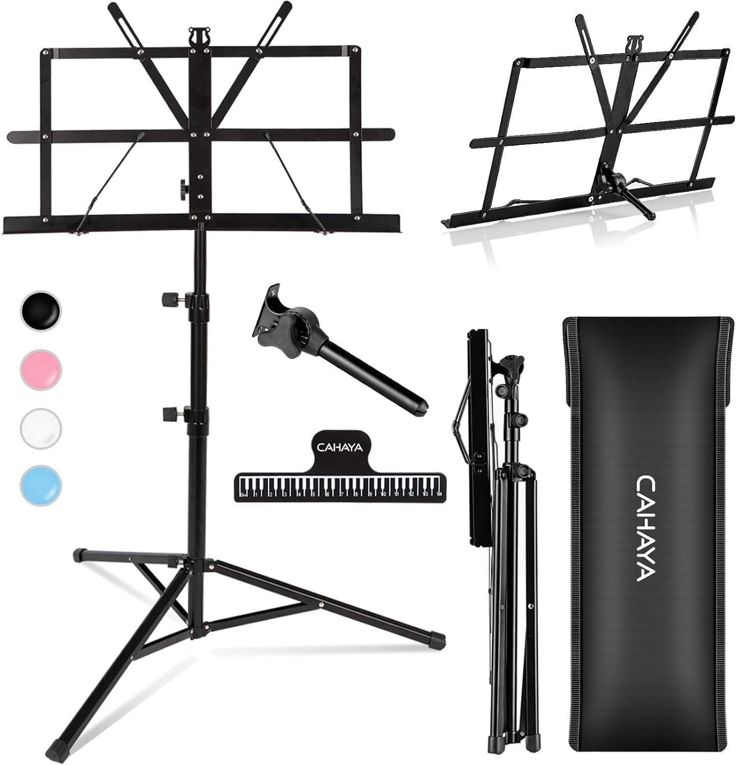 Portable Dual-Use Music Stand - Lightweight & Stable