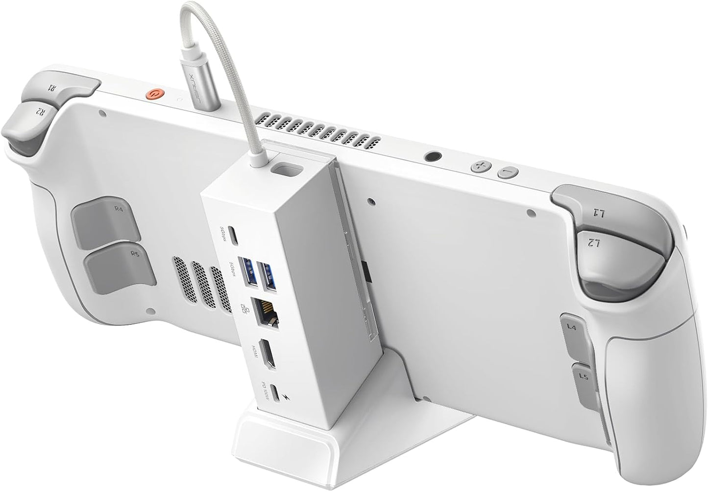 JSAUX Docking Station for ROG Ally X and Steam Deck Gaming