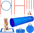 Polar Aurora Dog Agility Equipment Course - Backyard Training Kit