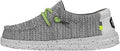 Hey Dude Wally Sox Skater Toddler/Little Kid/Big Kid - Comfortable