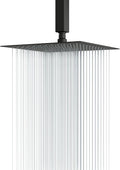 16 in Square Rain Shower Head - High Pressure Stainless Steel