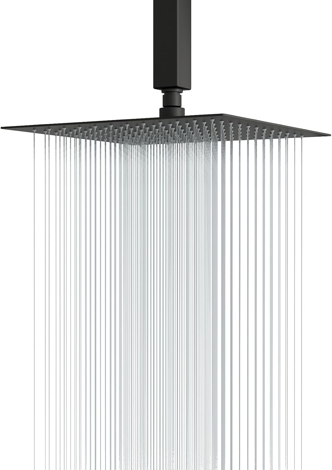 Lordear 16 Inch Square Rain Shower Head for Ultimate Relaxation