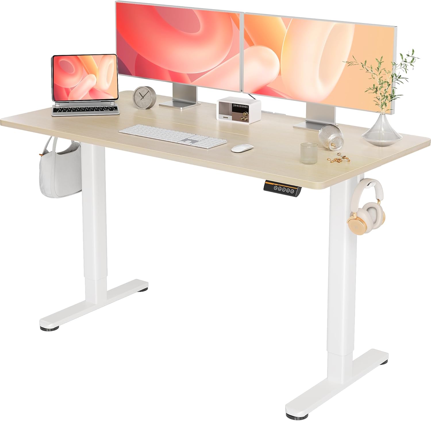 YDN Electric Standing Desk Adjustable Height for Home Office