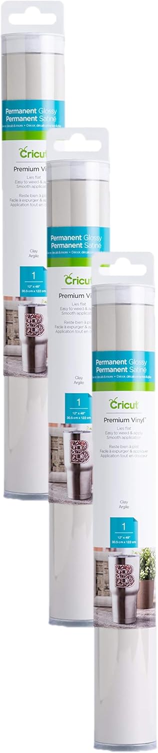 Cricut Premium Permanent Vinyl for Long Lasting DIY Projects