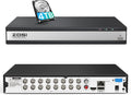 ZOSI 16 Channel 1080P H.265+ Hybrid DVR for Security Cameras