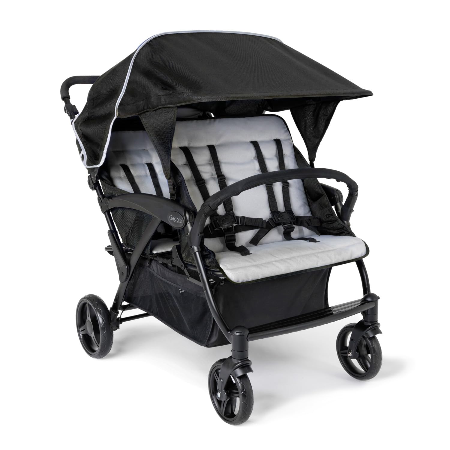 Gaggle Odyssey 4 Seat Quad Stroller for Daycare and Outings