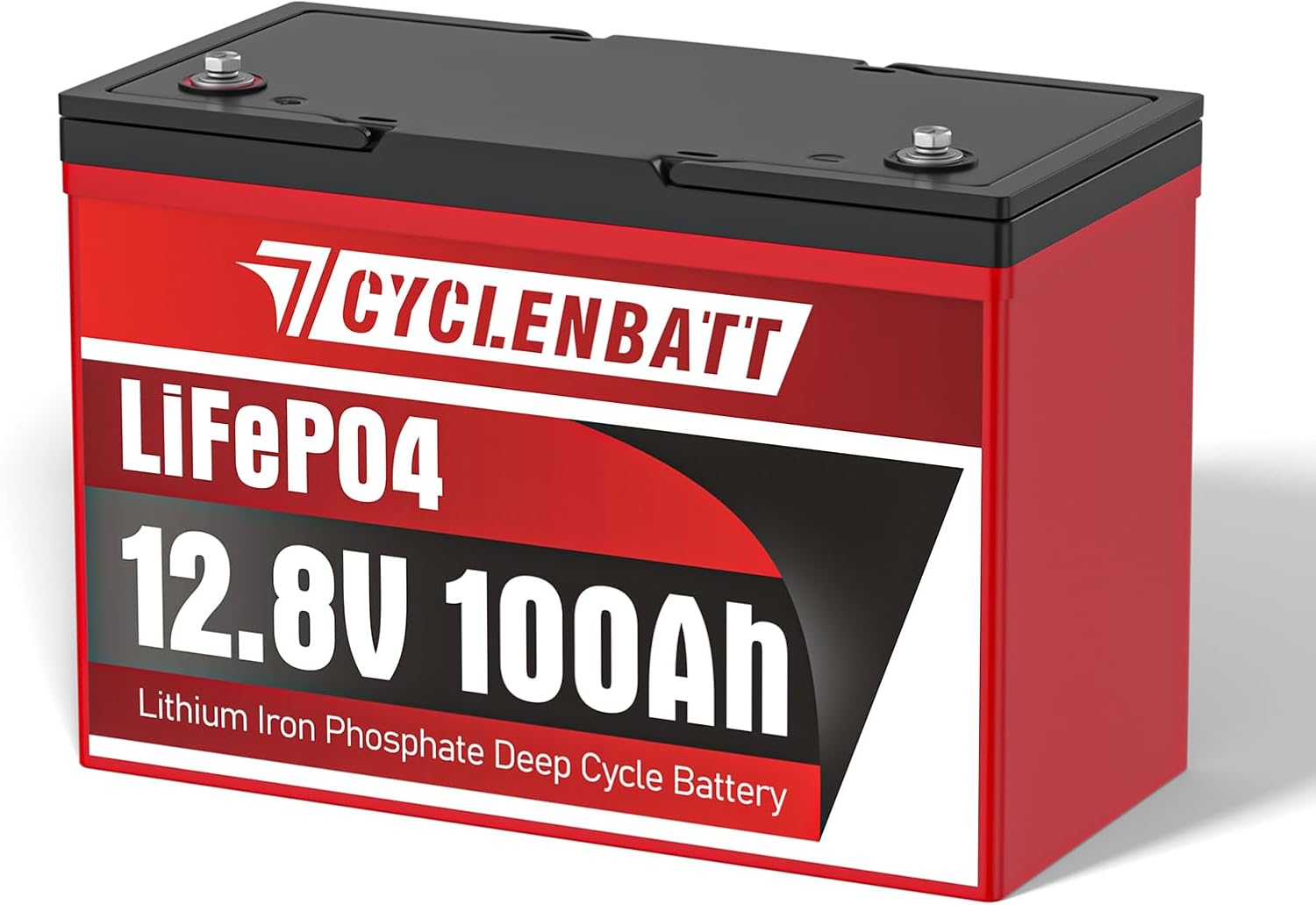 12V 100Ah LiFePO4 Battery with Low-Temp Protection for RVs