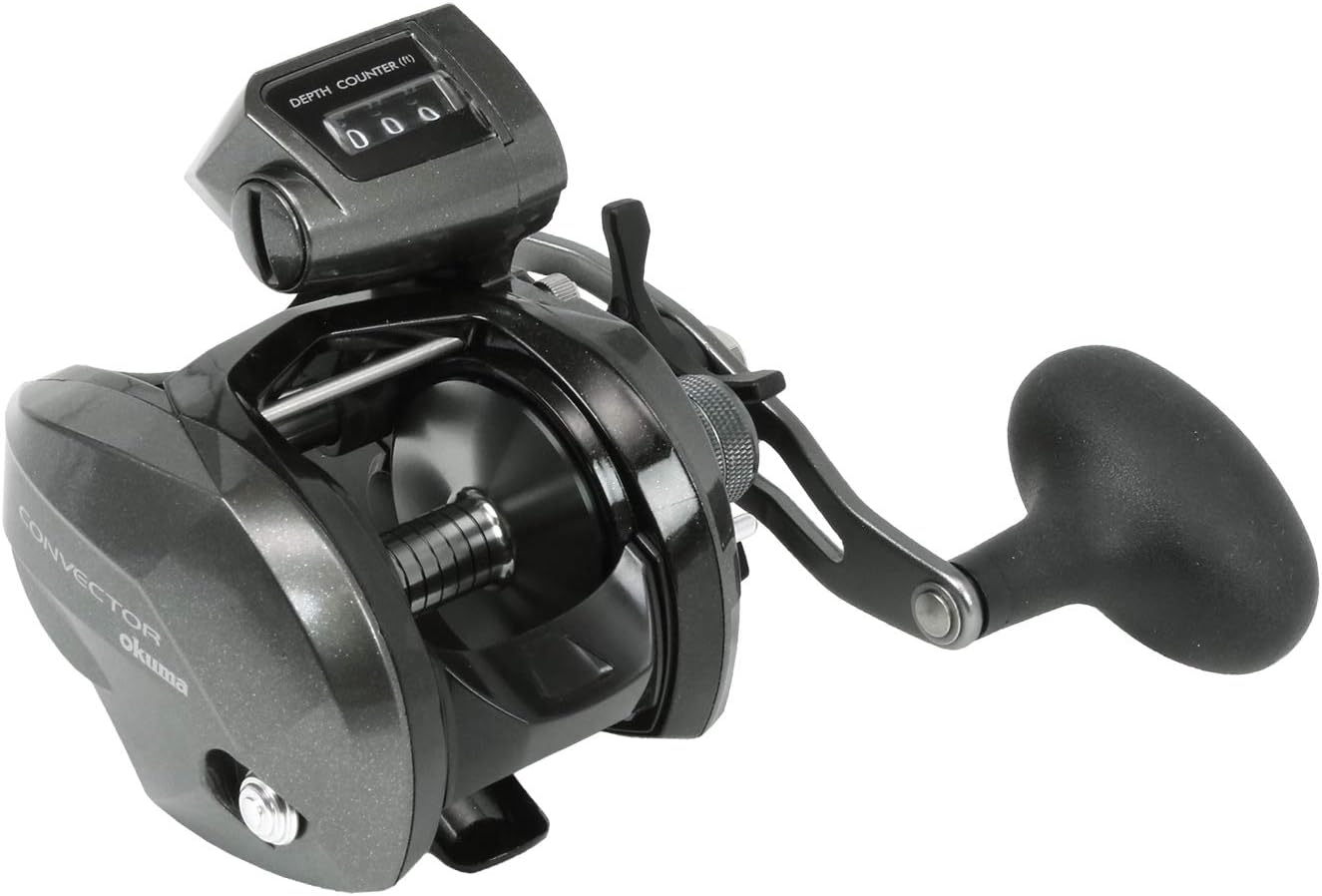 Okuma Convector Low Profile Trolling Reel with Line Counter