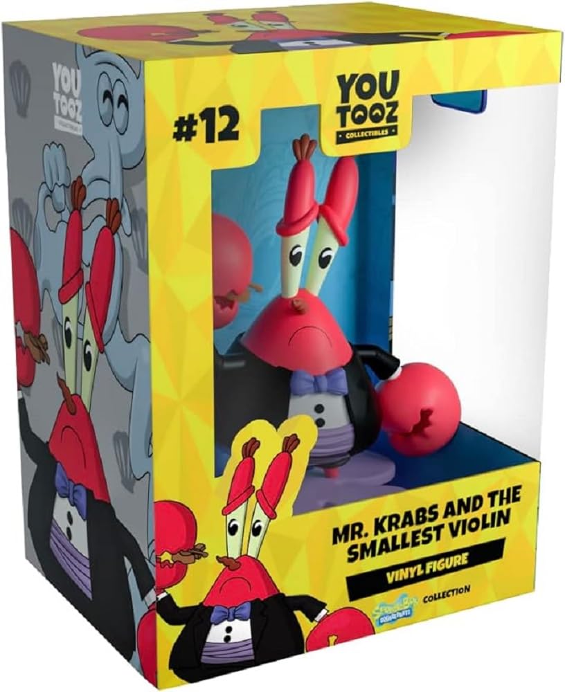 Youtooz Mr Krabs Vinyl Figure with Smallest Violin Collectible