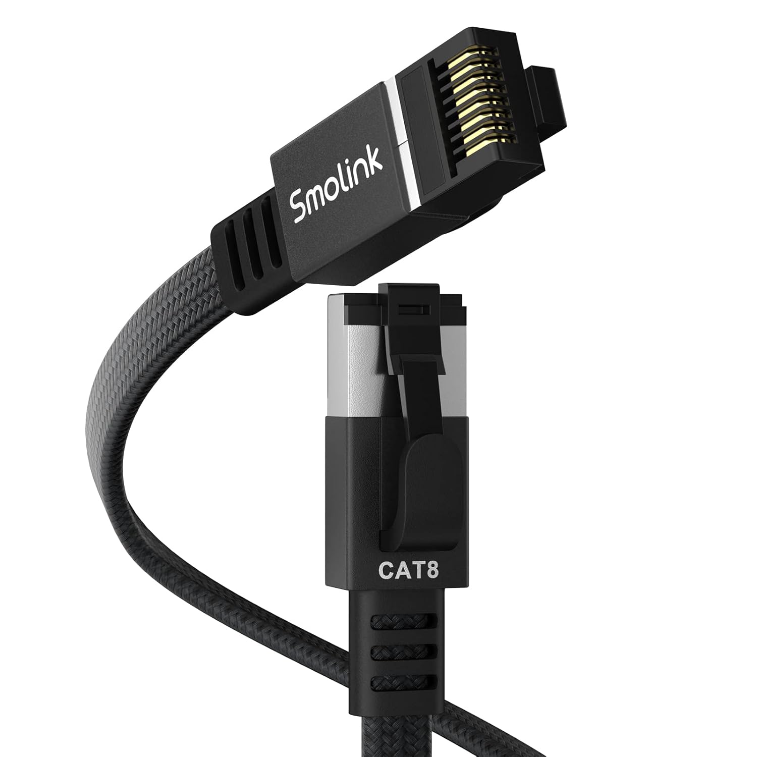 Smolink Cat 8 Ethernet Cable 50ft - Ultra Fast Gaming & Streaming