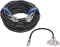 Clear Power Combo Pack 150ft 12/3 SJTW Outdoor Extension Cord