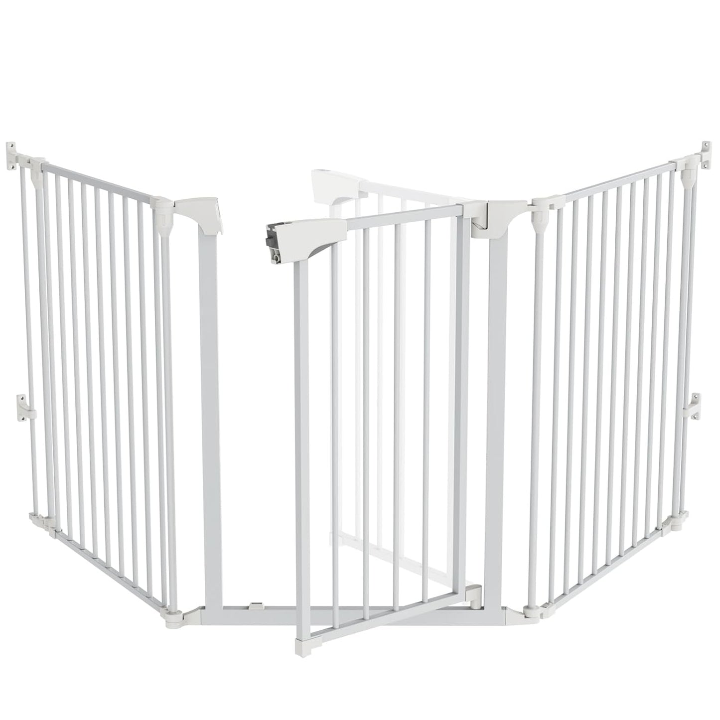 Bonnlo 82-Inch Versatile Safety Gate for Baby and Pets