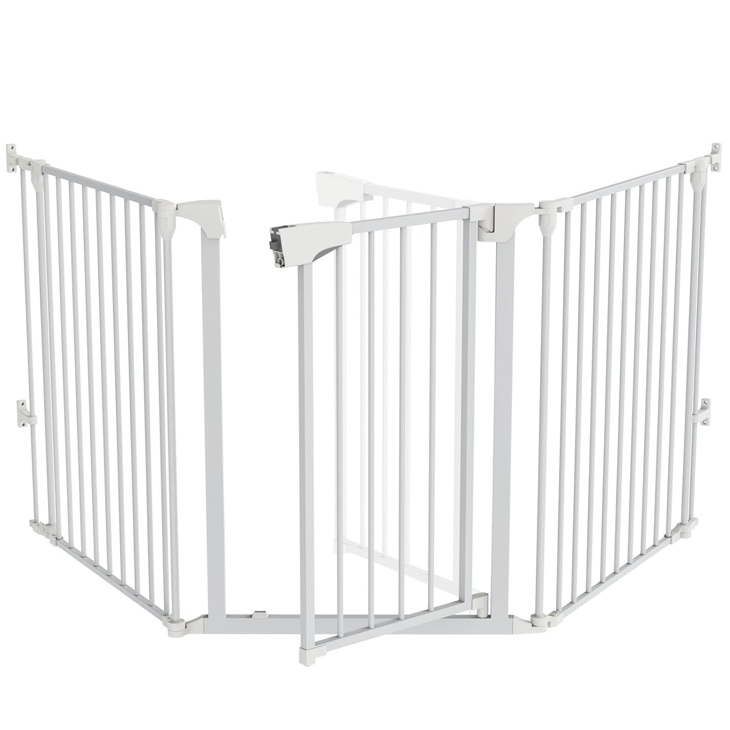 Bonnlo 82-Inch Versatile Safety Gate for Baby and Pets