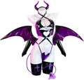 KORURACLUB Premium PU Succubus Costume Cosplay Lingerie Set
