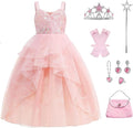 Wicked Glinda Dress for Girls Pink Witch Costume for Girls