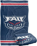 LOGOVISION Collegiate Silky Touch Super Soft Throw Blanket - FAU Owls