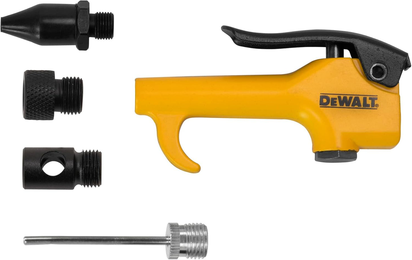 DEWALT 5pc Air Gun Kit for Precision Inflation