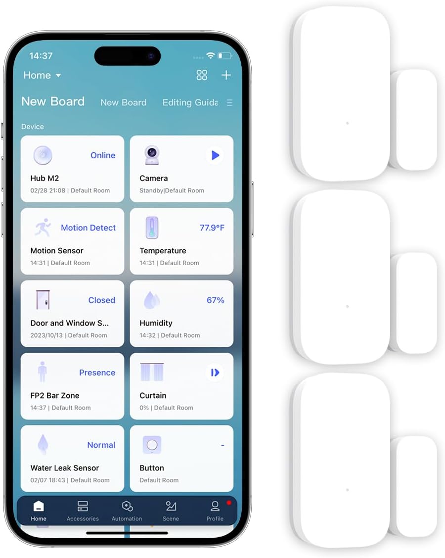 Aqara Zigbee Door and Window Sensor for Home Automation Safety