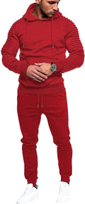 COOFANDY Men's Tracksuit 2 Piece Hoodie Sweatsuit Sets (Style QVP8)