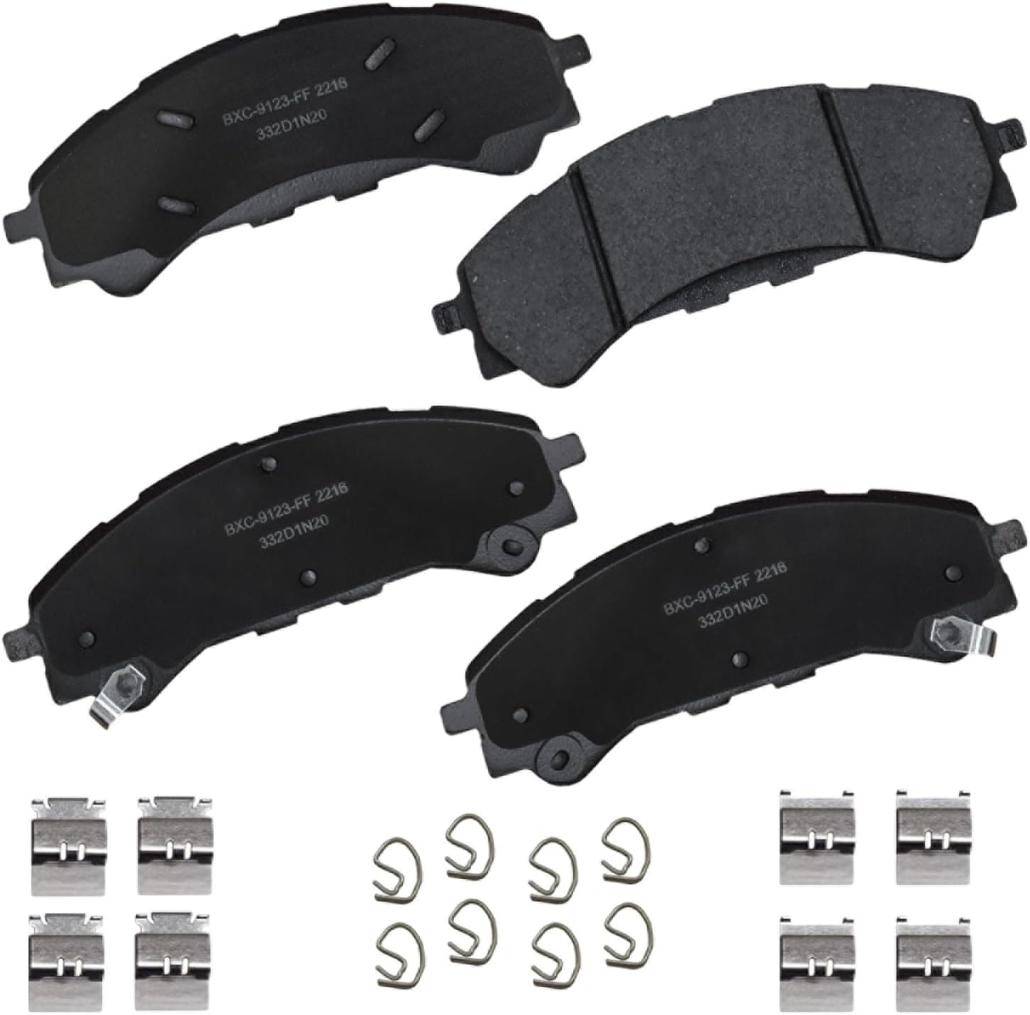 Bendix Premium SBC2216 Ceramic Brake Pads for Ford Bronco & Ranger