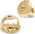 Everyday Elegance Solid 14K Yellow Gold Two Earring Back Replacement