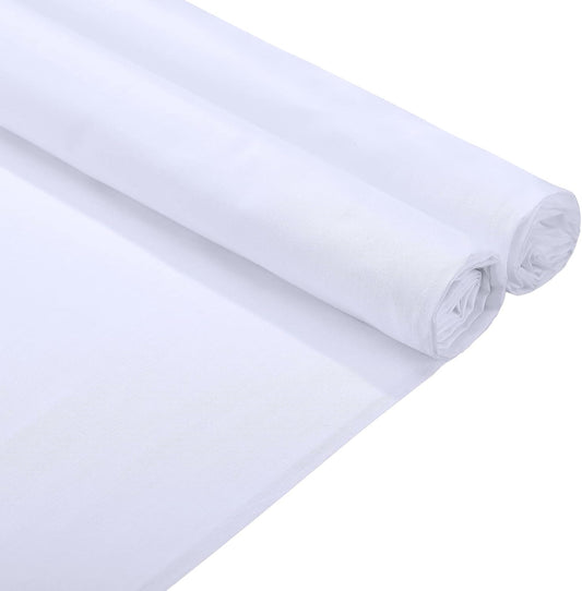 10 Yards x 63 Inches Cotton Muslin Fabric for Versatile Use