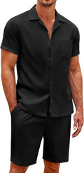 COOFANDY Mens Short Sets for Summer Beach Outfits and More